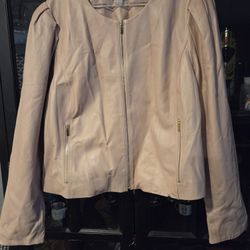 RyeGrass Leather Jacket (NWOT)