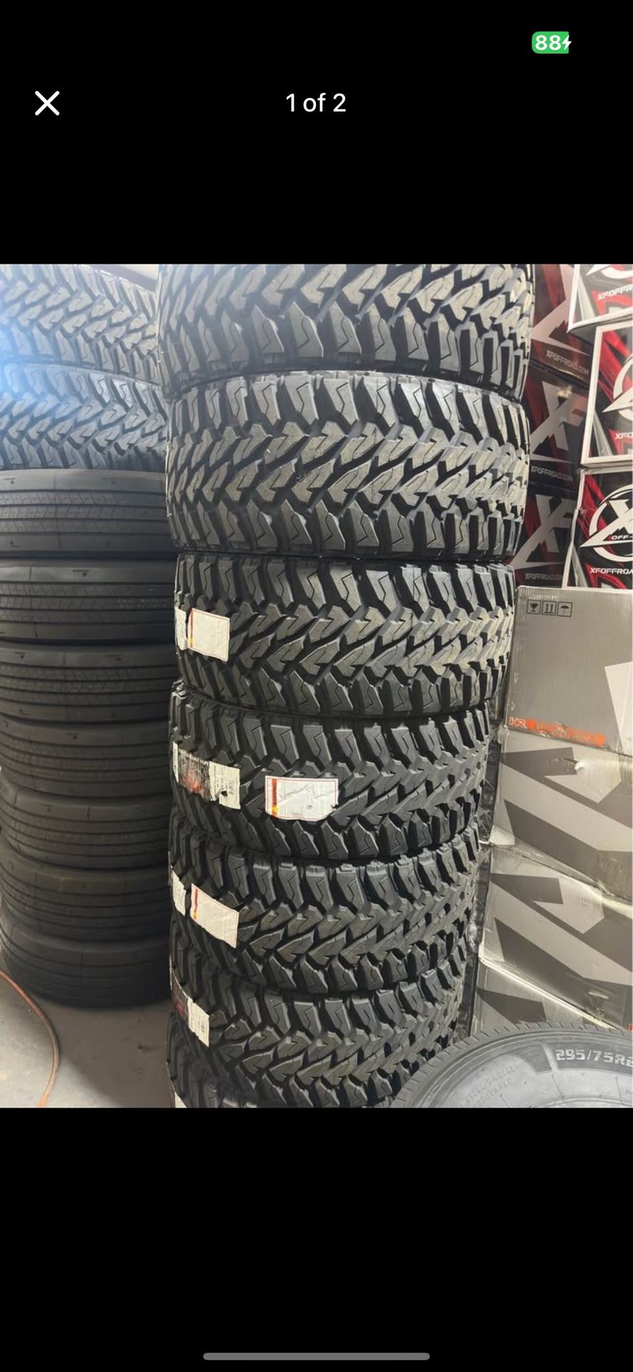33x12.50R20LT Venom Terra Hunter M/T 10ply Tires