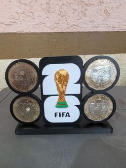Monedas de 20 Pesos del Mundial 2026