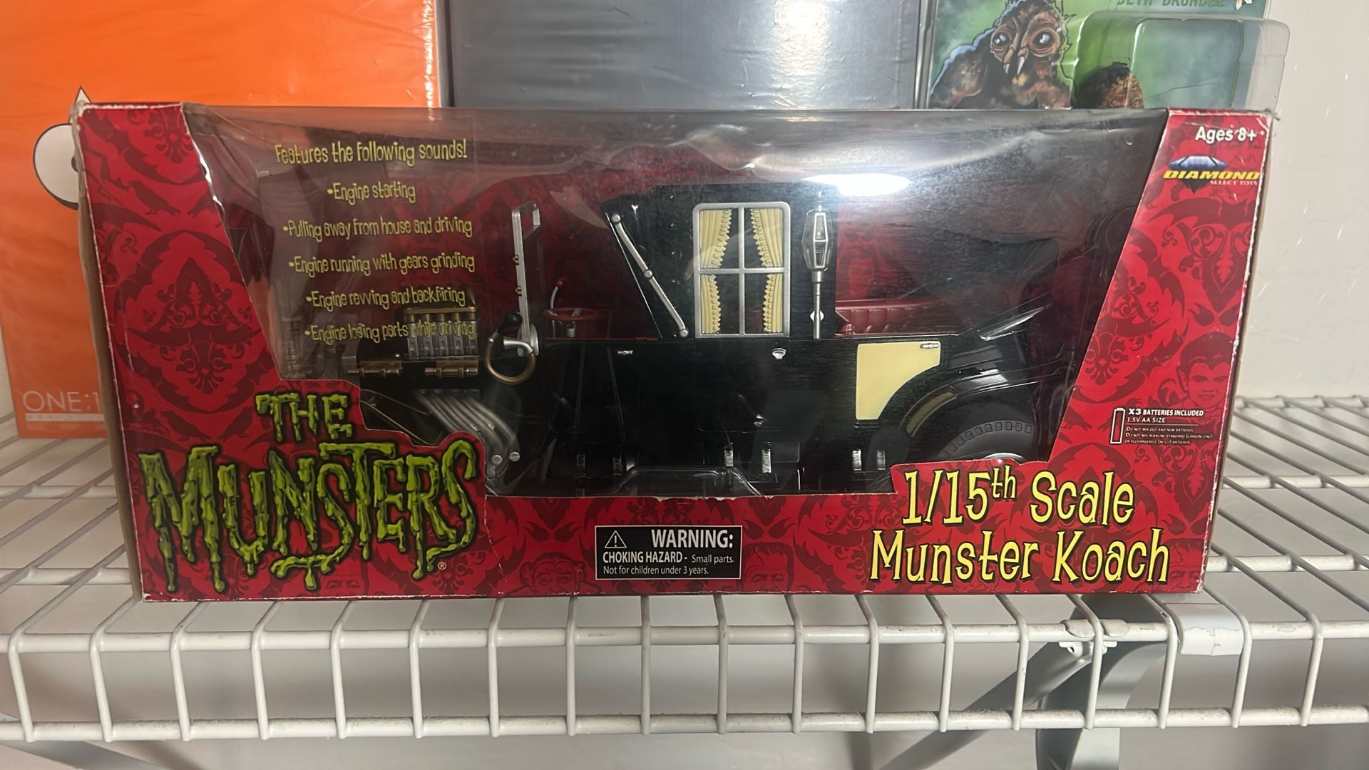The Munsters Coach Car 1/15 Scale.