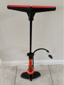 GOBKO Bicycle Floor Pump with Pressure Gauge