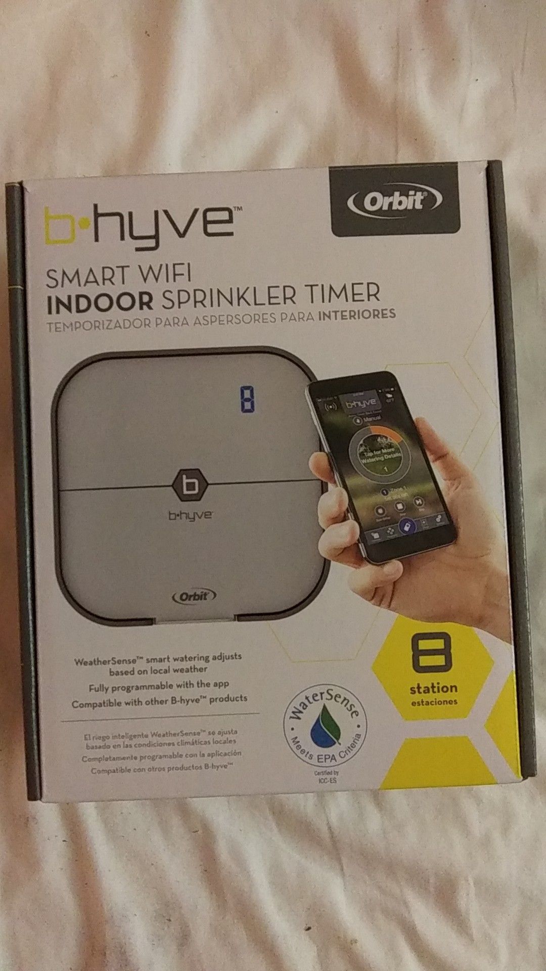 Orbit B-Hyve 8 station wifi sprinkler timer