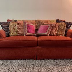 [New] Vintage Feather Cloth Sofa