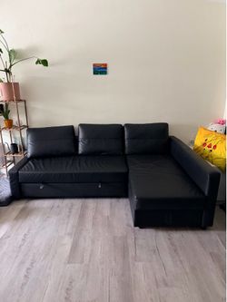 IKEA FRIHETEN Sleeper Sectional Sofa with Storage