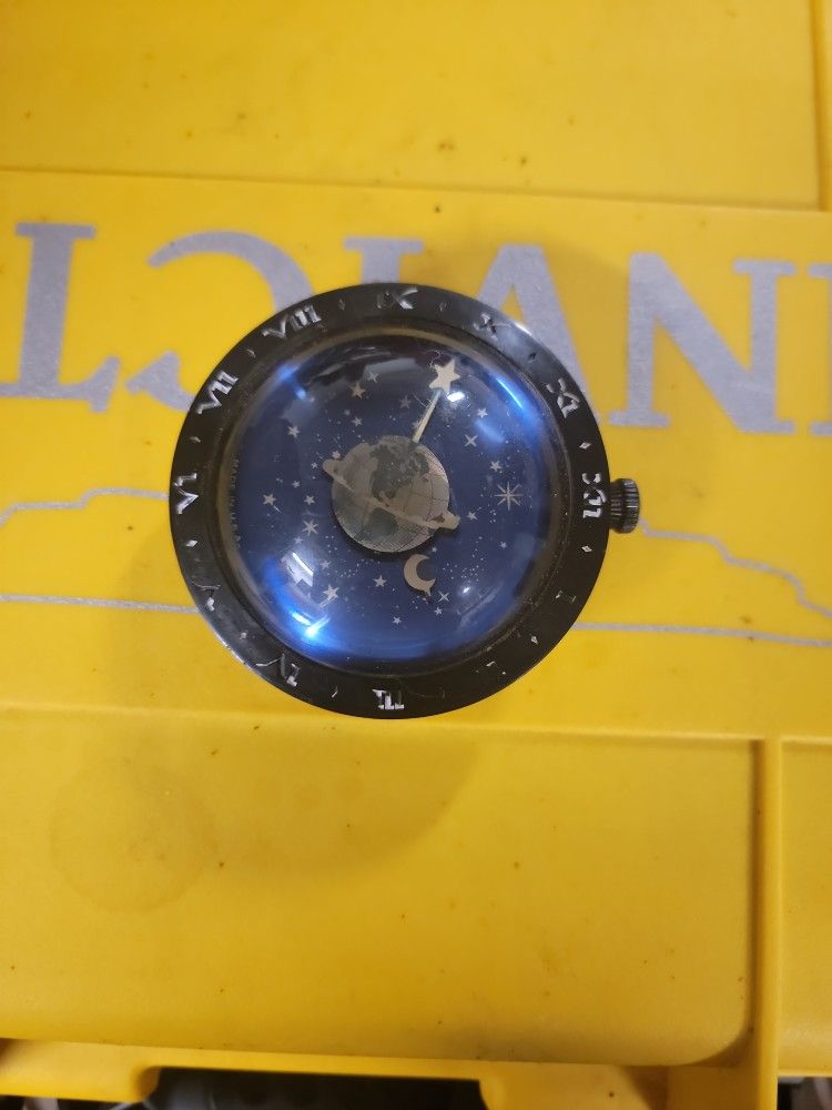 1936 Westclox Celestial Paperweight Clock