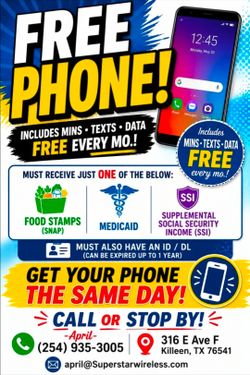 Free Android smart phones