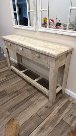 Front entryway table