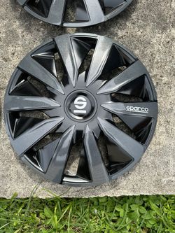 13” Sparco Hubcaps