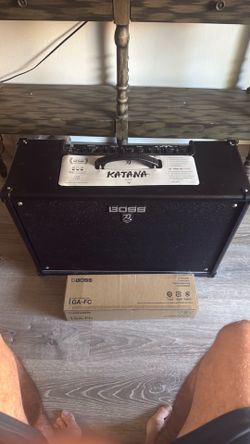 BOSS Katana-100 MkII 100W Guitar Amp + GA-FC Foot Controller - Excellent Condition