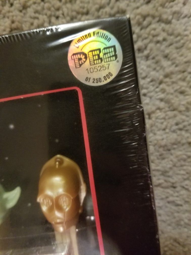 Collectable Star Wars Pez Dispenser set + 3 Last Jedi Dispensers