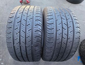 2 USED TIRES CONTINENTAL 235/40/18
