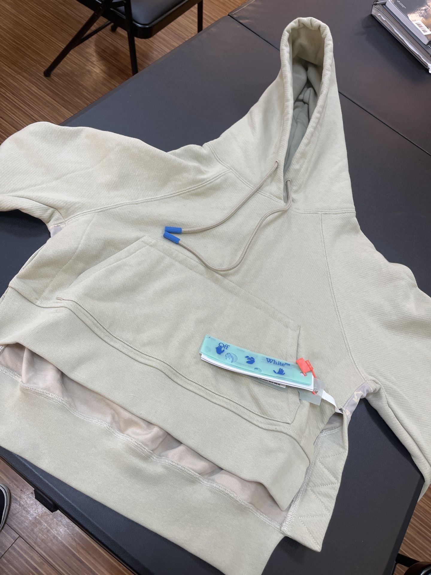 Off White Monogram Hoodie New With Tags