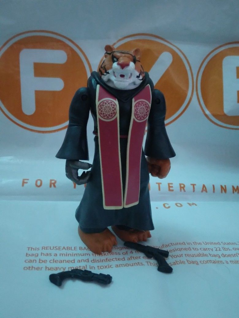 Playmates Toys Crimson Leader Tiger Claw Tales Of The Teenage Mutant Ninja Turtles Action Figure