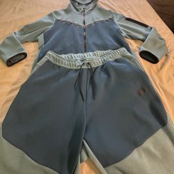 Mens Nike Tech Fleece Full-Zip Windrunner Hoodie and joggers 