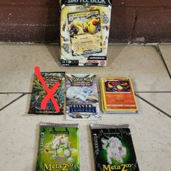Pokemon Battledeck Game Cards Set With 1 Pack Plus 2 Packs MetaZoo
