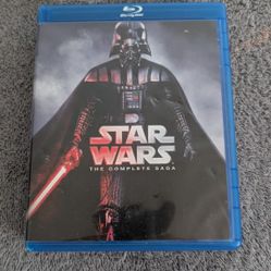 Full Star Wars Saga Blu-ray Disks