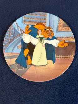Vintage Disney’s Beauty and the Beast "A Gift For Belle" Collector Plate