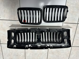 Front Grille Matte Black For BMW E34 94-95 5 Series