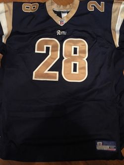 100% authentic Marshall Faulk reebok jersey size 56