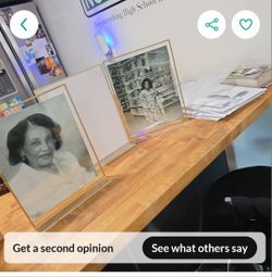 Gold Trim Stand Picture Frames-12