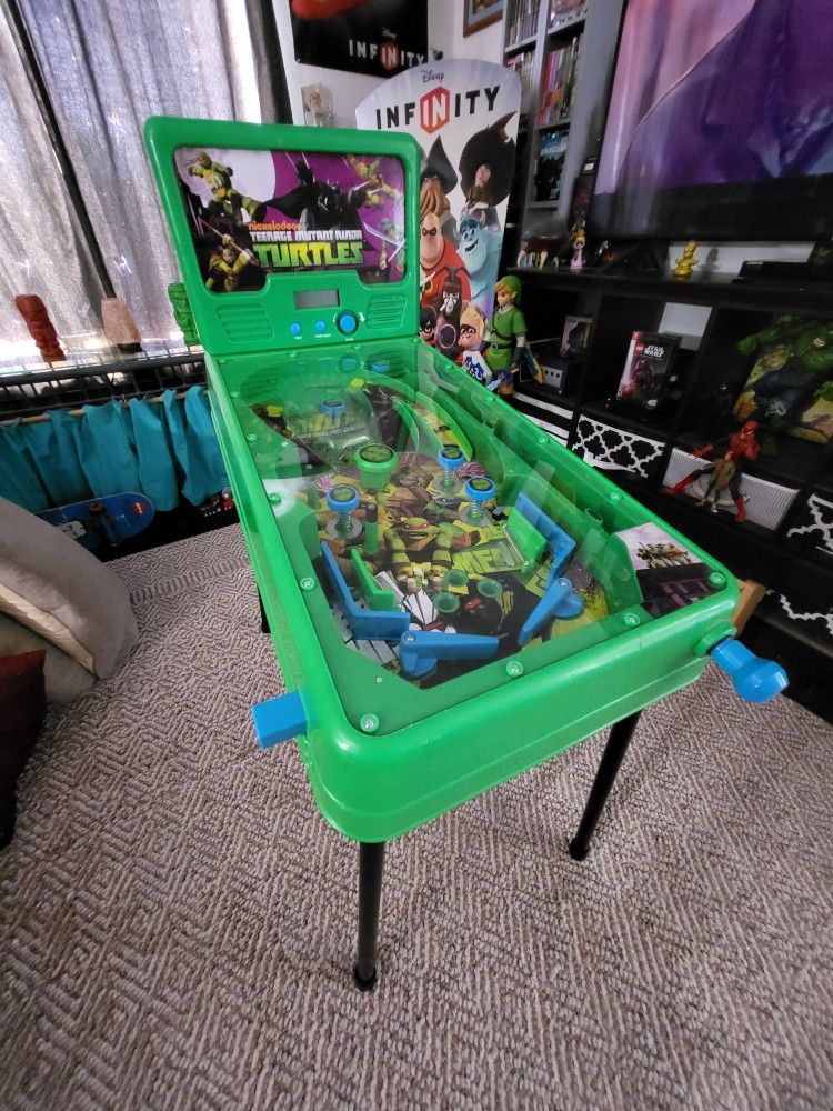 

Rare Nickelodeon Tmnt Pinball Machine