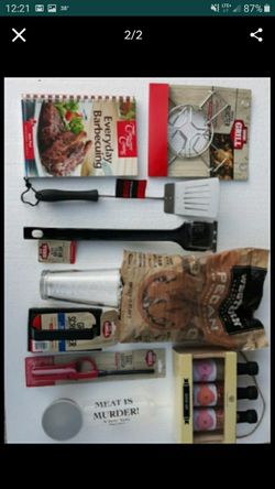 BBQ gift crate! Great for christmas gift!