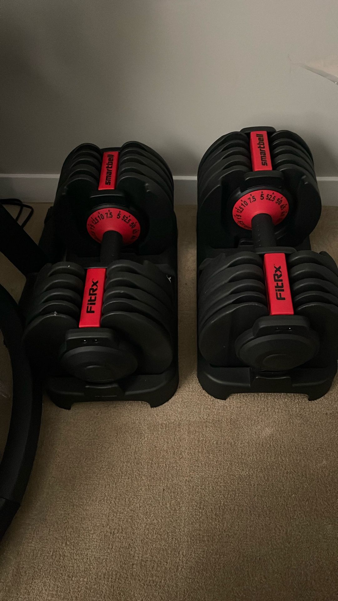 Fitrx Adjustible Dumbbells