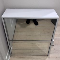 Mirror Shoe Shelf