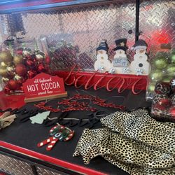 Christmas Decorations, Some New Great Condition Everything For $40 