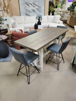 5 pc Counter Height Dining Table Set... 