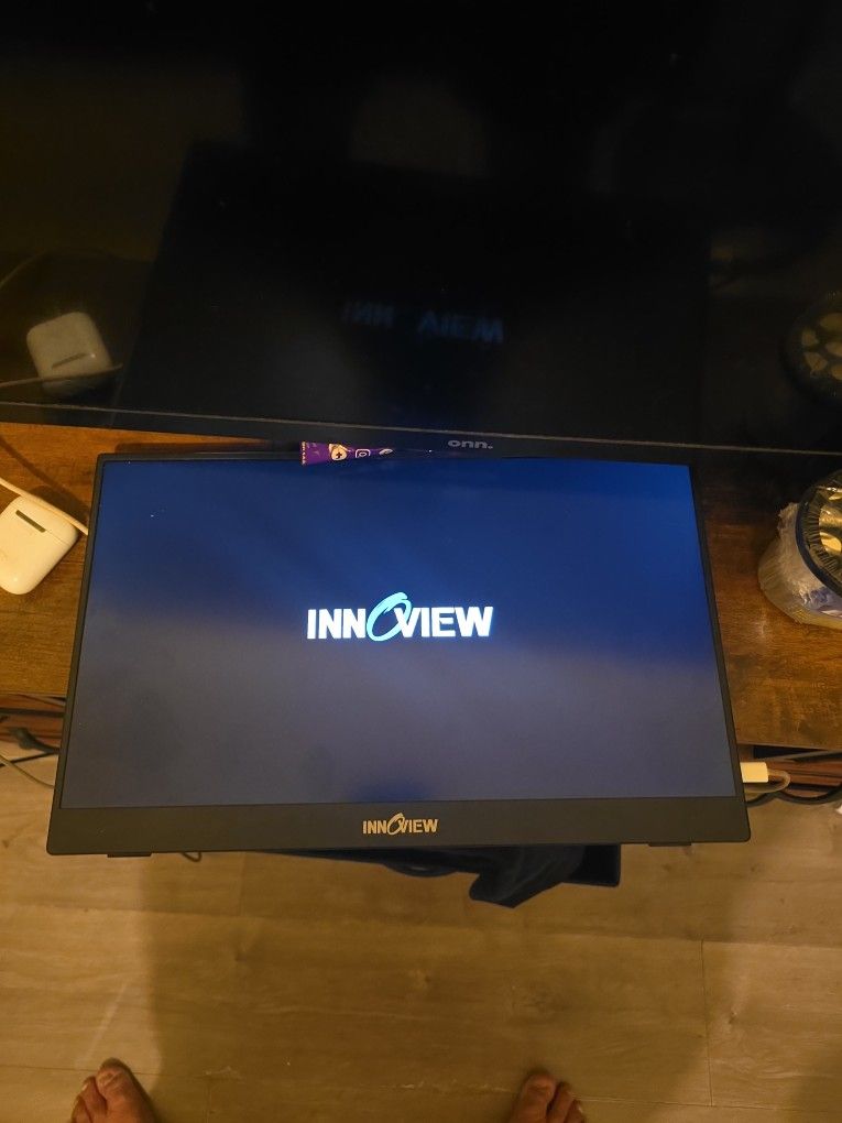 Portable Monitor InnoView 15.8 Inch FHD 1080P USB C HDMI Second External Monitor