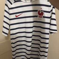 France Soccer Pre Game Jersey
