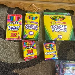 Colored Pencils And Crayons CRA Z ART
