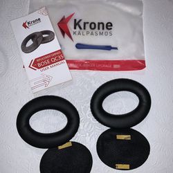 Krone Kalpasmos Replacement Earpads!! For Bose QC35 Headphones!!