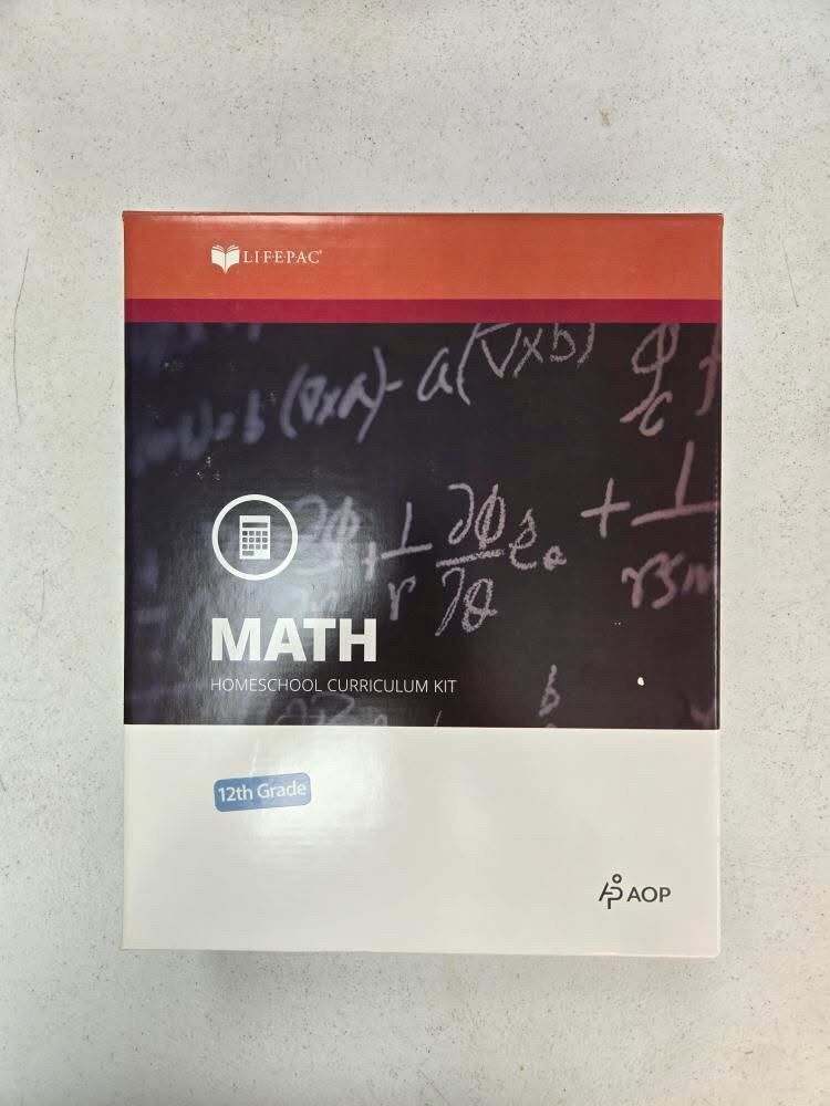 Lifepac 12th Grade Math Homeschool Curriculum