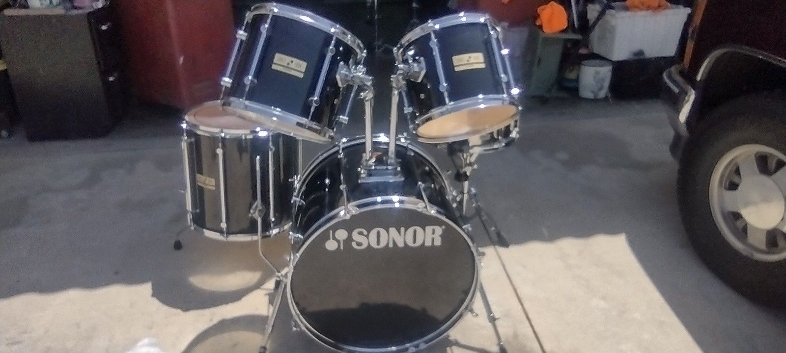 Sonor Force 1000 5pc Black Finish