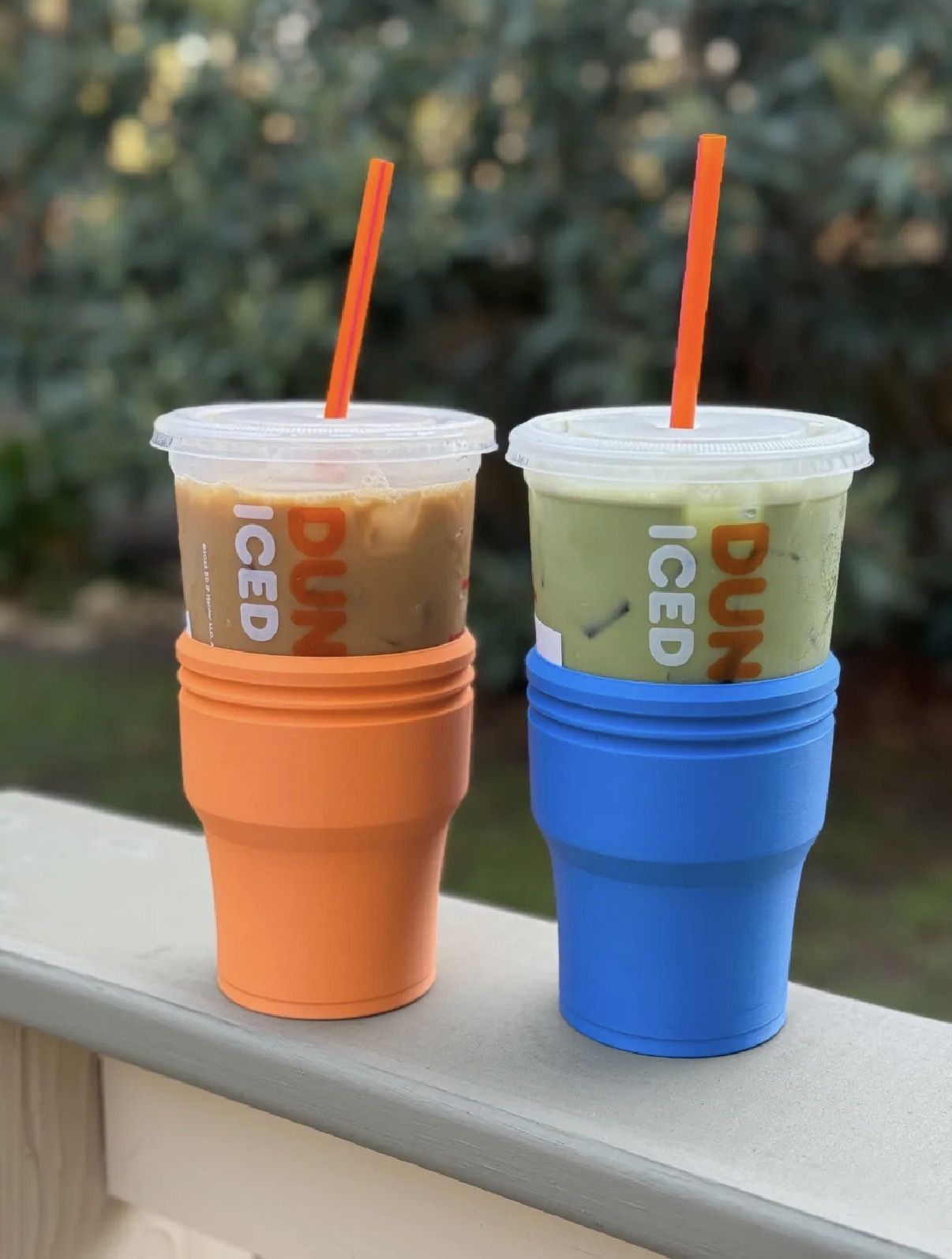 Dunkin Plastic Koozie