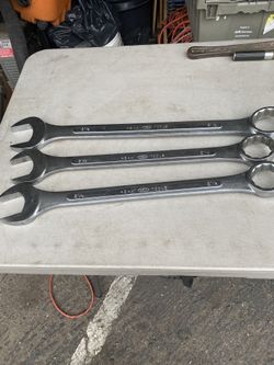 ASAHI Combination Wrench - Size 2 “1/2, 2”1/4,2”1/8 Set Of 3 , 12 Points Made In Japan