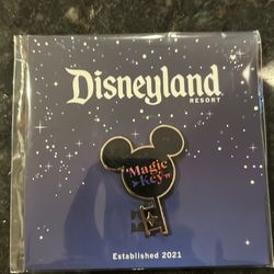 Disneyland Magic Key Pin