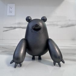 TOUMART pi Series Designer Vinyl Art Toy Figure – Black Bear Creature – Rare Collectible 