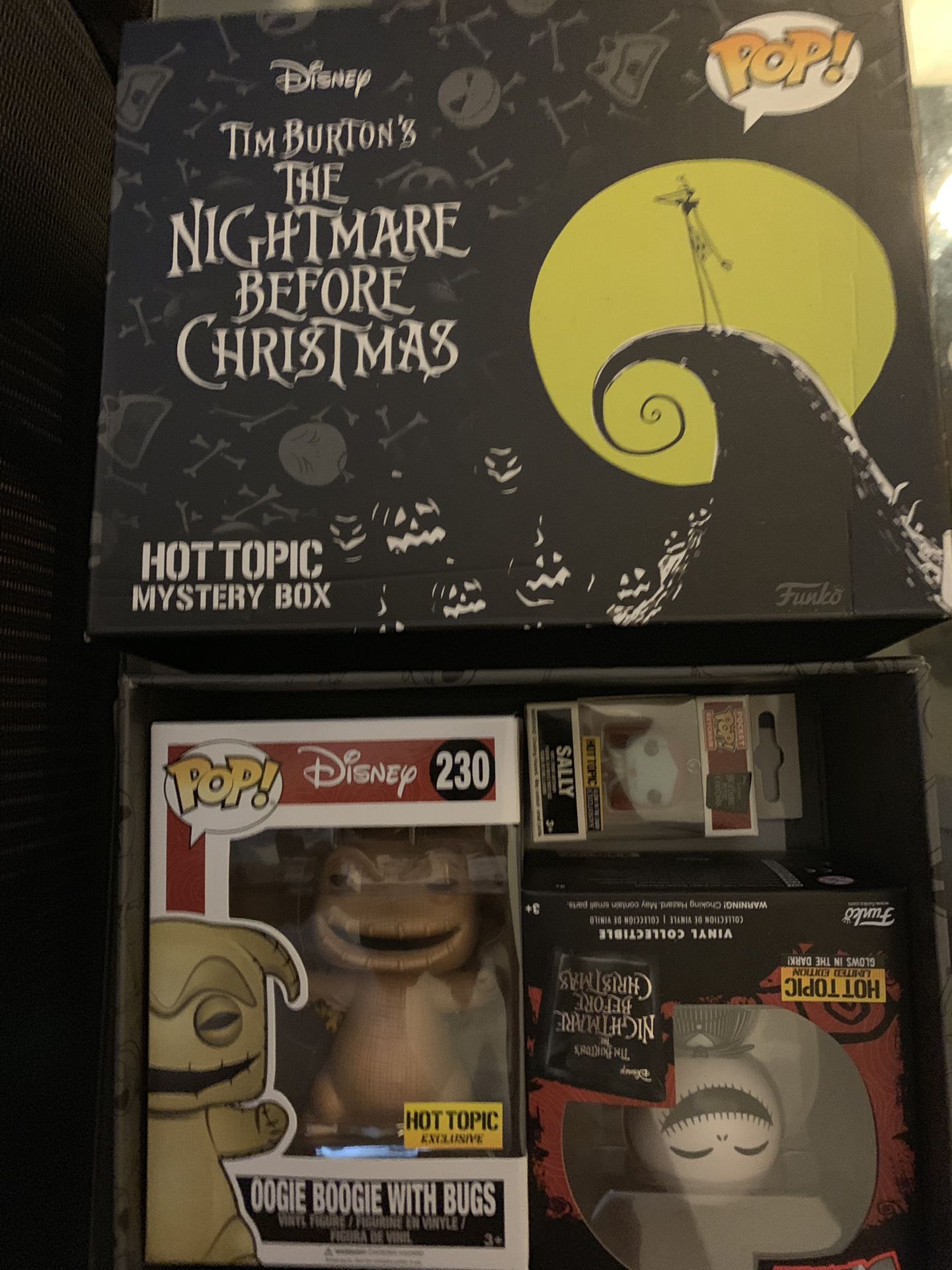 Nightmare before Christmas funko box