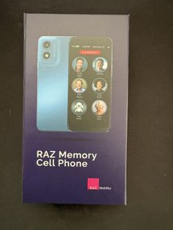 RAZ Memory Cell Phone And Charger
