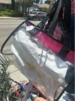 Clear purse
