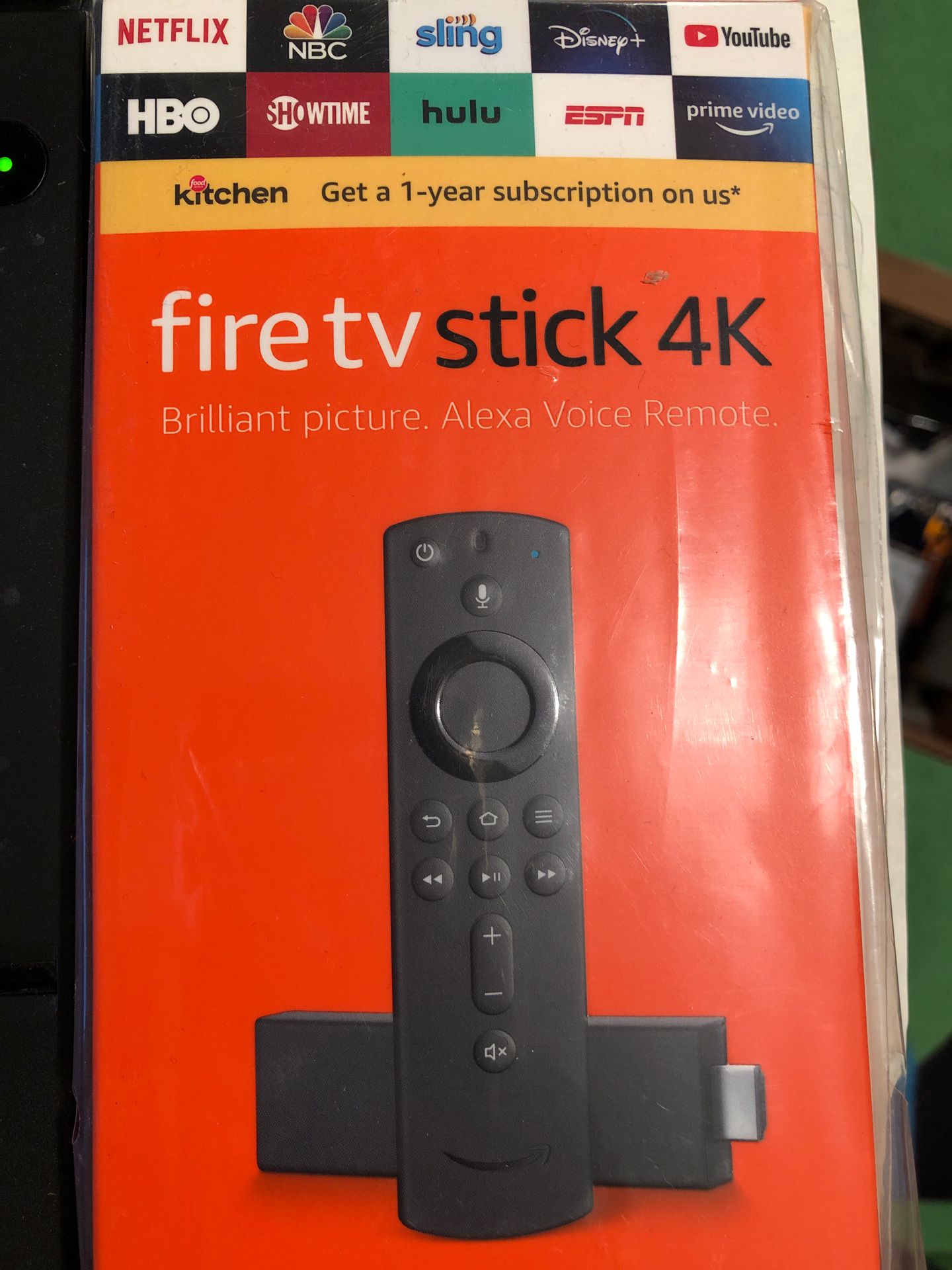 Brand New Fire TV 4K Streaming Devive. With Alexa Sealed Pack