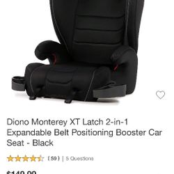 New Dino Booster Car Seat
