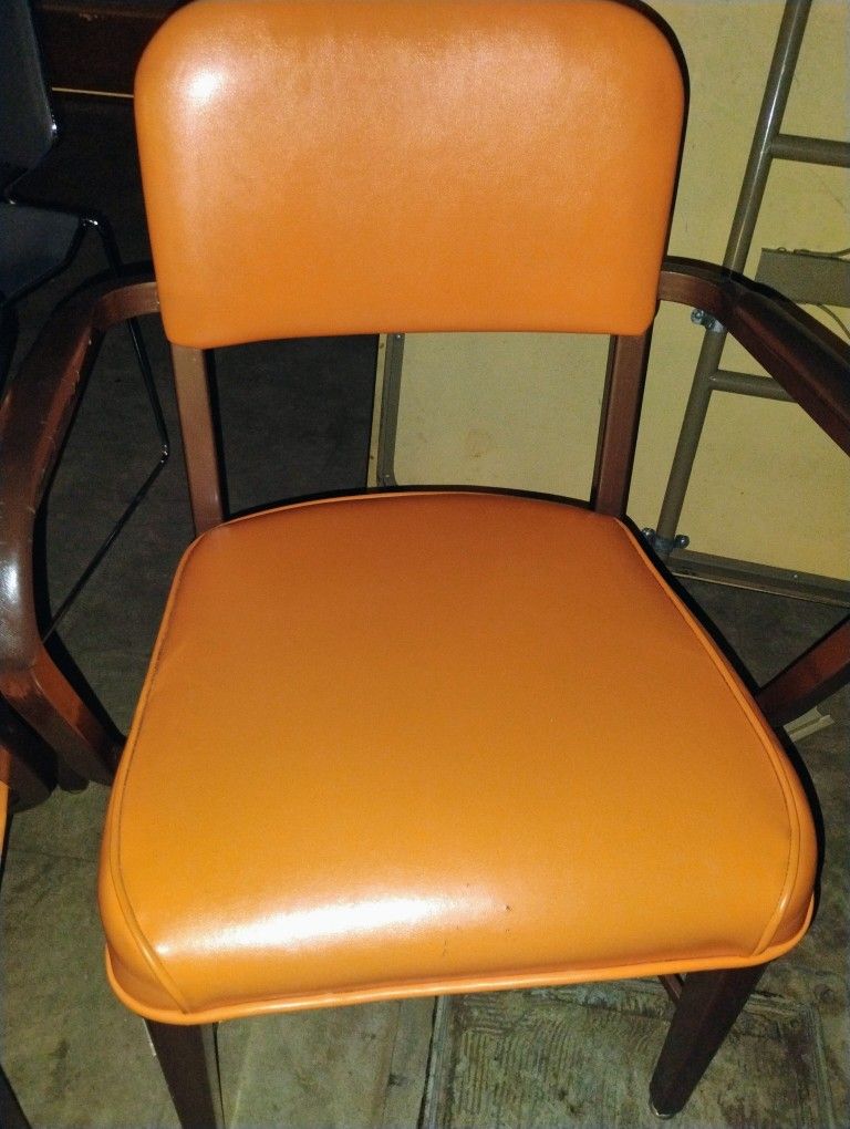 Leather Metal Chairs.. Best Offer..