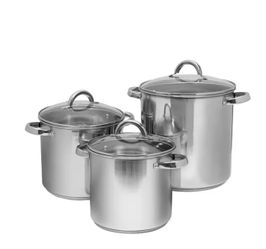 Sedona 3 Piece Stockpot Set (Macys) 