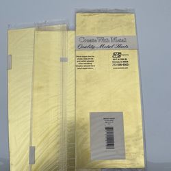 Brass Sheet 0.005 x 4 x 10” 