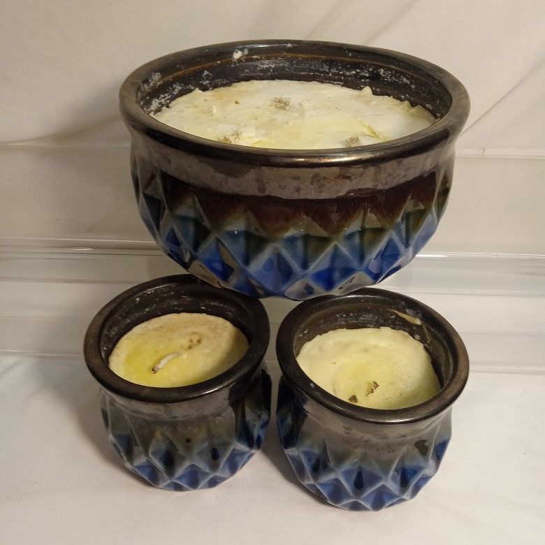 Citranella  Candles ( Lot Of 3)