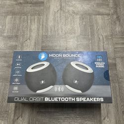 Moon Bounce Dual Orbit Bluetooth Speakers *3697